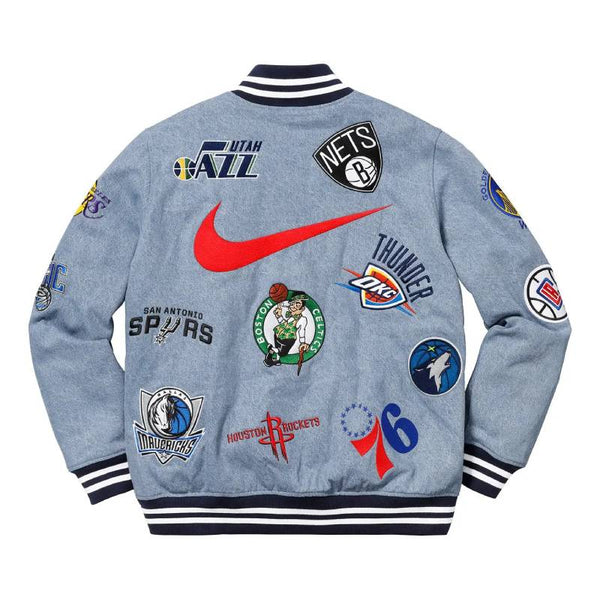 supreme nba varsity jacket