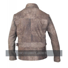 Escape from L A Kurt Russell Inspired Distressed Brown Leather Jacket