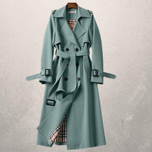 Women's Trench Coat Autumn Long Windbreaker