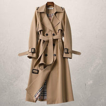 Women's Trench Coat Autumn Long Windbreaker