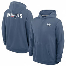 NFL We Are All Patriots Rivalries Storm Blue Hoodie