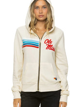 White-fleece-front-zip-fastening