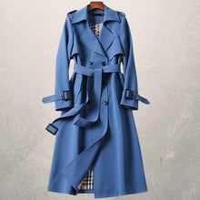 Women's Trench Coat Autumn Long Windbreaker