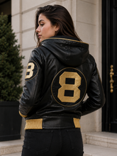 8 Ball Racing Leather Jacket