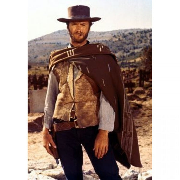 Clint Eastwood The Man With No Name Leather Jacket