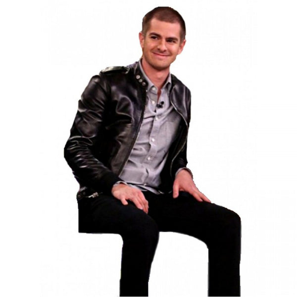 Andrew Garfield The Tonight Show Leather Jacket