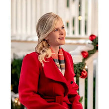 A Magical Christmas Village Alison Sweeney Red Coat