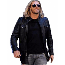 WWE Edge Wrestler Black Leather Jacket