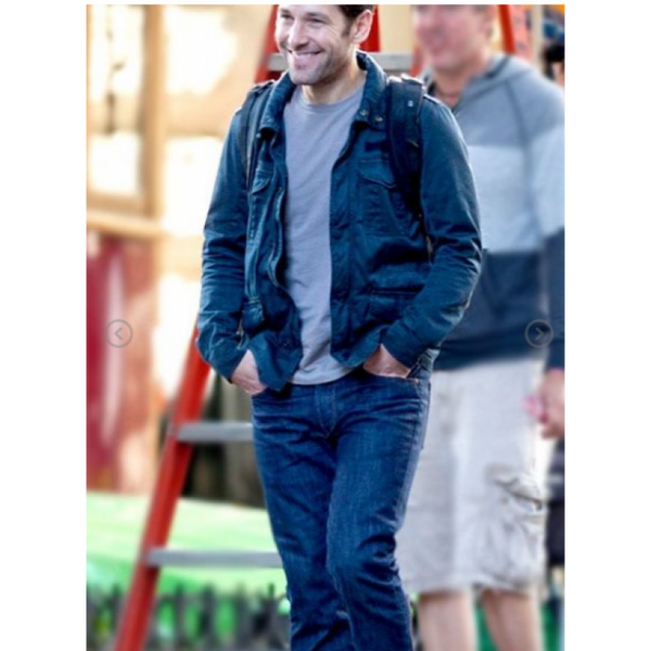 Ant Man Paul Rudd Blue Jacket