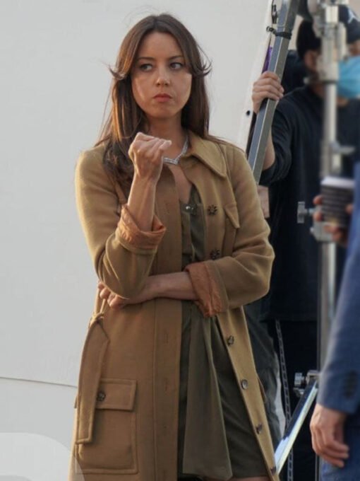 Operation Fortune Aubrey Plaza Coat