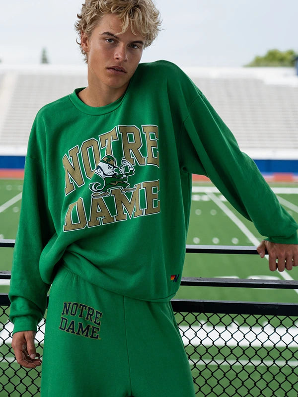 Kelly-Green-fleece-pullover-sweatshirt-front-view