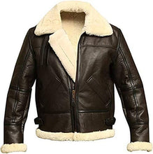 Men's-B3-RAF-Aviator-Shearling-Bomber-Jacket