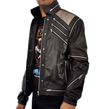 Michael Jackson Beat It Black Leather Jacket