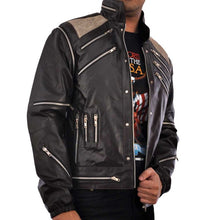 Michael Jackson Beat It Black Leather Jacket