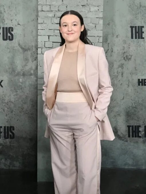 The Last Of Us 2023 Bella Ramsey Pink Suit