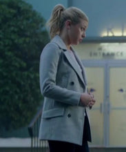 Riverdale S02 Betty Cooper Double Breasted Grey Coat