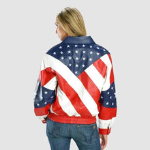 Beyonce Michael Hoban American Flag jacket