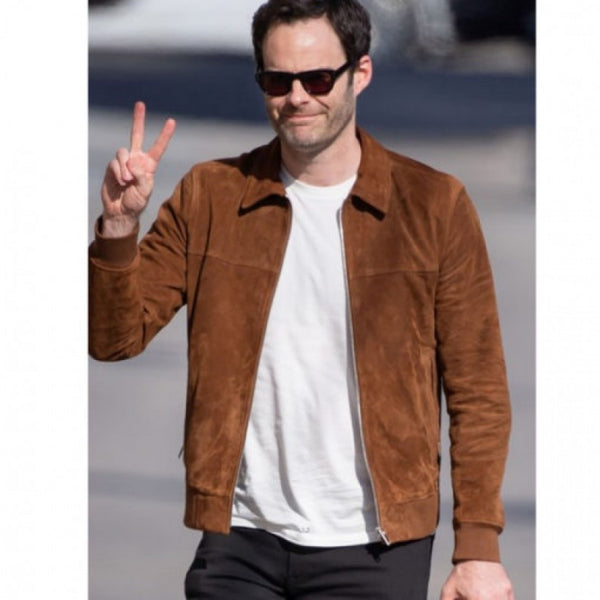 Bill Hader Genuine Leather Jacket