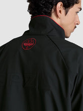 Black-Adidas-SPZL-FC-Manchester-United-sports-jacket-front-view