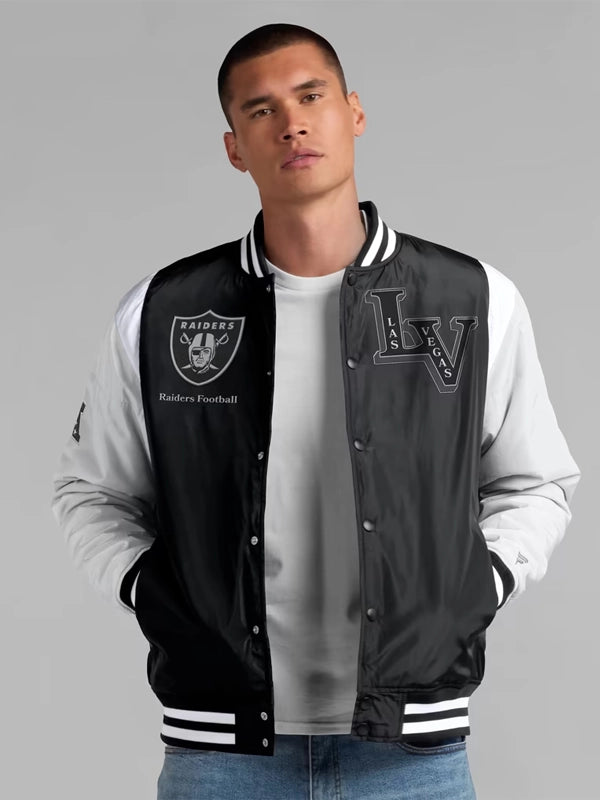 Las-Vegas-Raiders-Elements-Jacket-in-black