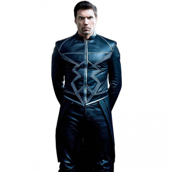 Black Bolt Inhumans Leather Jacket