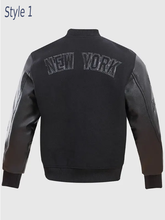 Black MLB Varsity Jacket Style 1 Sale