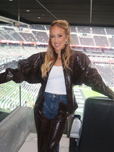 Brittany-Mahomes-Snake-Print-Jacket-in-brown