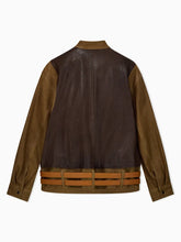 Giorgio-Armani-x-Kith-brown-leather-outerwear