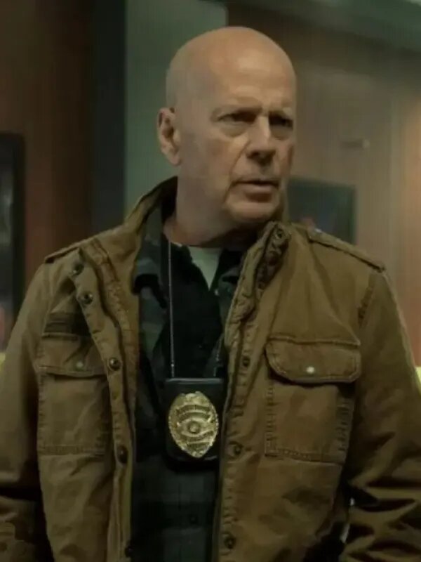 Bruce Willis Detective Knight Redemption Jacket