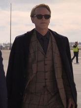 Cary Elwes Operation Fortune 2023 Black Long Coat