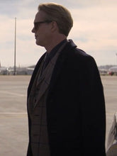 Cary Elwes Operation Fortune 2023 Black Long Coat