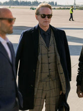 Cary Elwes Operation Fortune 2023 Black Long Coat