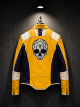 Charlie Disco Yellow Leather Jacket