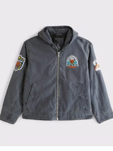 Grey-Chicago-Bears-inspired-jacket