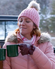 Christmas with the Campbells 2022 Brittany Snow Pink Jacket