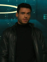 Citadel Richard Madden Black Leather Jacket