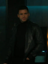 Citadel Richard Madden Black Leather Jacket