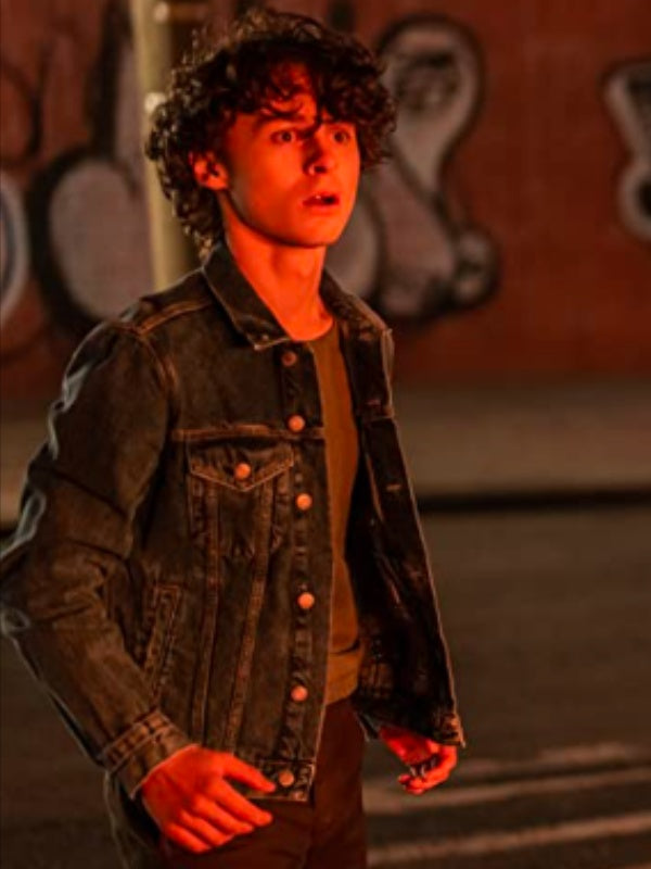 City On Fire Wyatt Oleff Denim Jacket