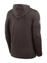 Todd Monken Nike Cleveland Browns Dri-FIT Sideline Hooded T-Shirt