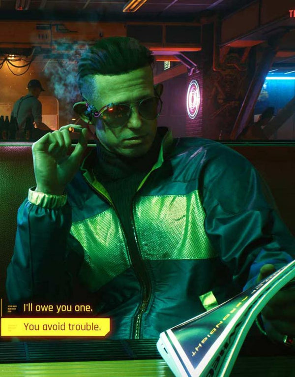 Cyberpunk 2077 Kirk Sawyer Jacket