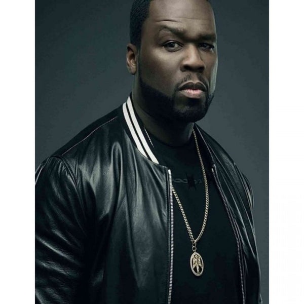 Den Of Thieves 50 Cent Black Varsity Jacket