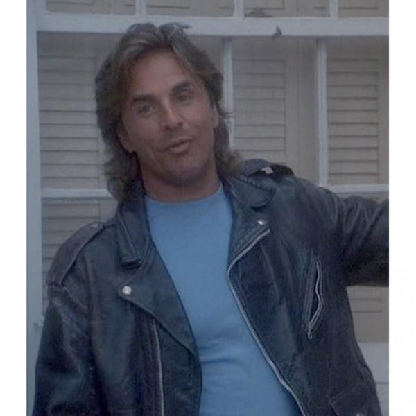 Don Johnson Miami Leather Jacket