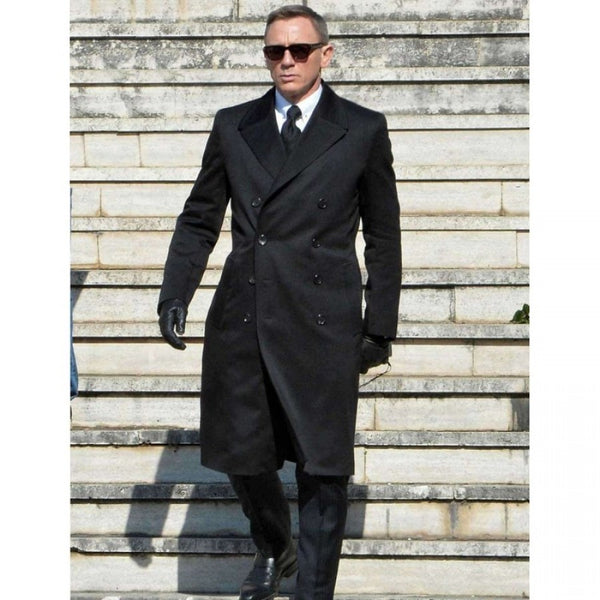 Daniel Craig James Bond Spectre Double Breasted Coat