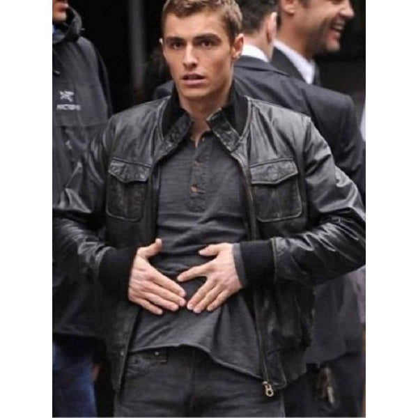 Now You See Me Dave Franco Leather Jacket