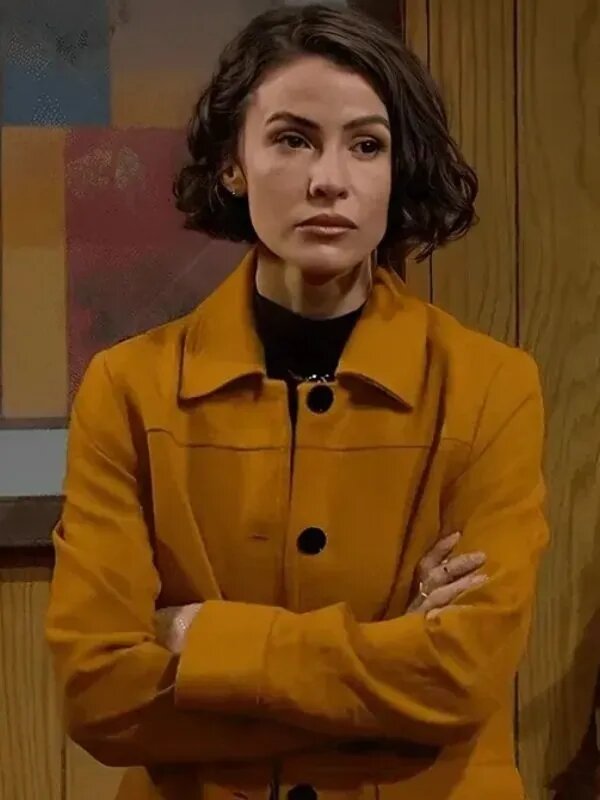 Days of Our Lives 2023 Sarah Horton Orange Coat