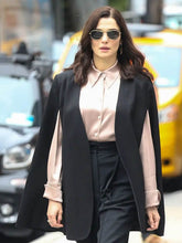 Dead Ringers 2023 Rachel Weisz Black Cape Blazer