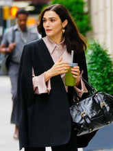 Dead Ringers 2023 Rachel Weisz Black Cape Blazer