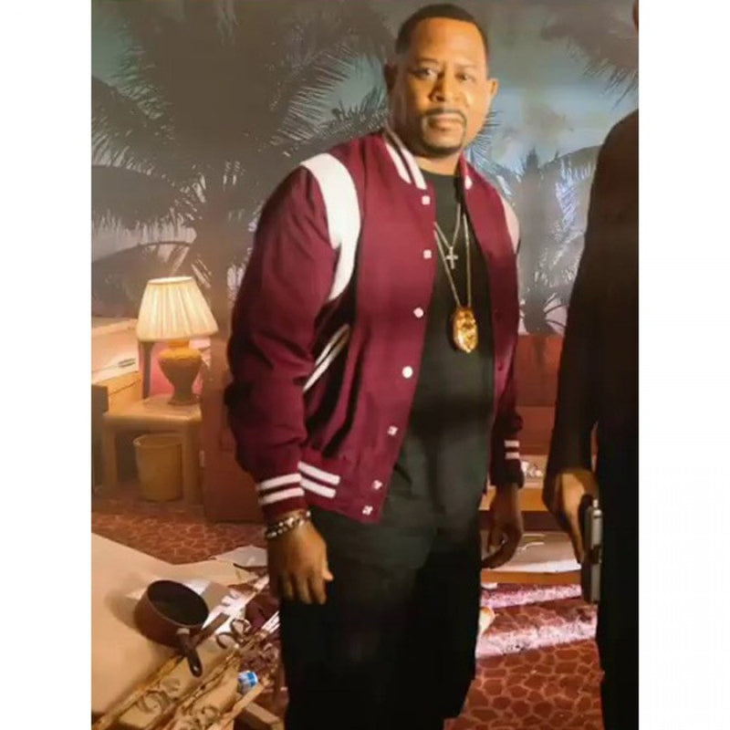 Bad Boys 3 Marcus Burnett Maroon Jacket