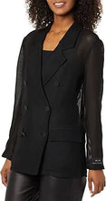 Diane Jenkins The Young and The Restless Black Sheer Sleeve Blazer