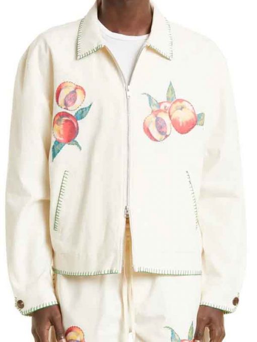 Don? Worry Darling 2022 Harry Styles Peach Jacket